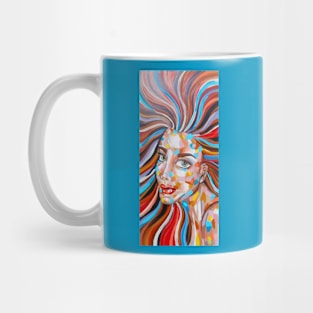 Woman Face Mug